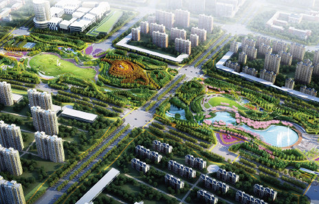 綠宇公司：空港新城城市中心公園PPP項目5#、6#、9#單體建筑地基與基礎驗收順利通過